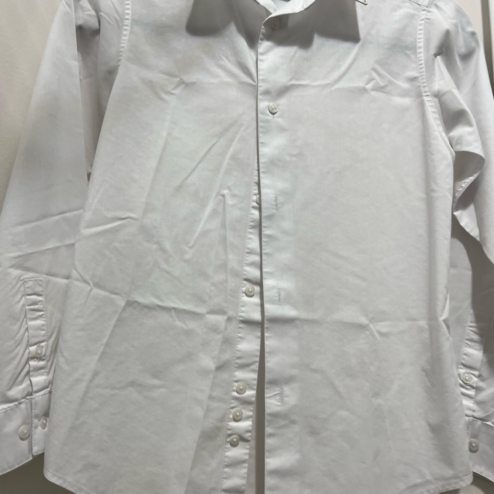 Calvin Klein Boy’s Slim Fit Stretch Shirt
